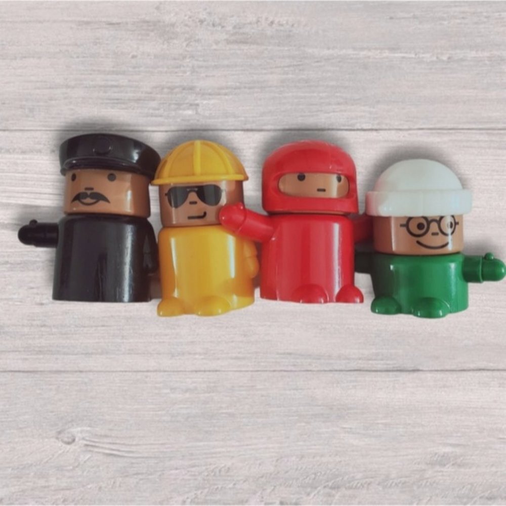 Vintage Lillabo People Toy Collection- 4 piece - Picture 3 of 4